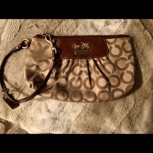 Coach wristlet